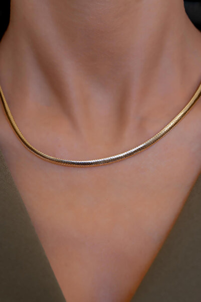 Bayar Gold 14 Ayar Altın İtalyan Esnek Balıksırtı Altın Kolye