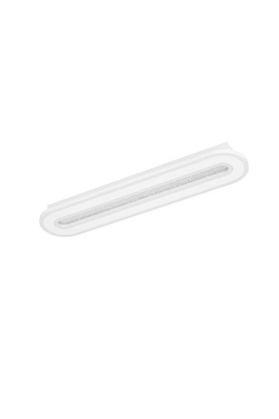 Eglo 901236 "Macchioni" 55 cm Long Steel, Plastic White Ceiling Light