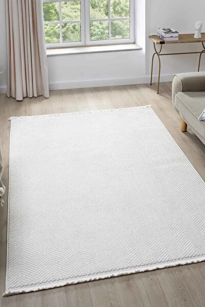 Halımax SoftStep 1801 Yumuşak Bukle Hav Toz Vermez Sisal Yolluk Antre Mutfak Salon Oturma Odası Halısı