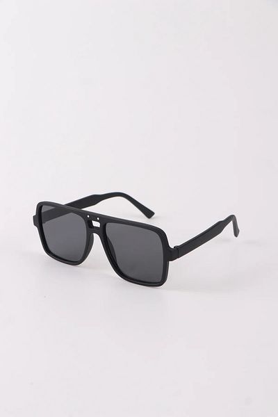MACERATİ Unisex Black Sunglasses