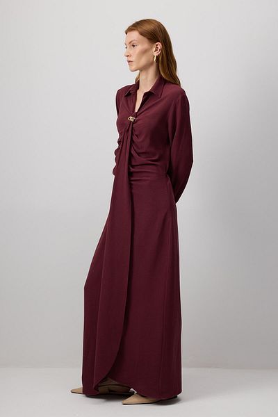 Touché Privé Brooch Detail Tight Dress