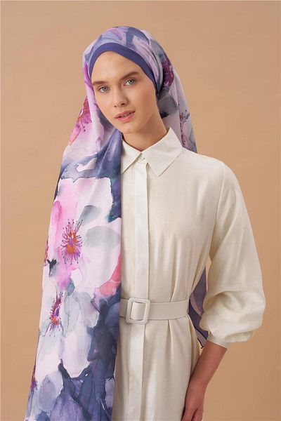 İpekhan Jardin Secret Collection Soft Shawl 3063-12