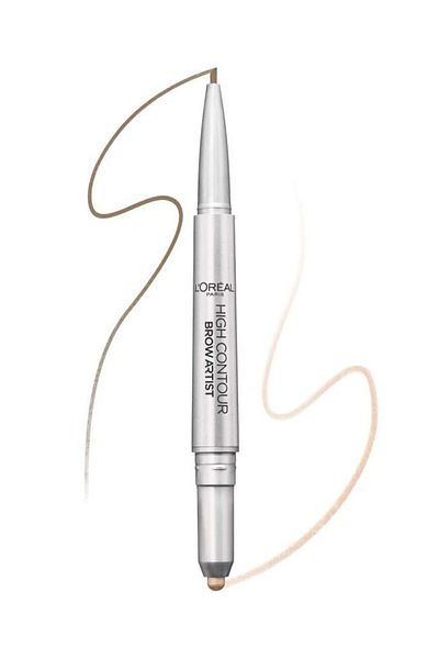 L'oreal High Contour Brow Artist Eyebrow Pencil with Highlighter, 103 Warm Blonde