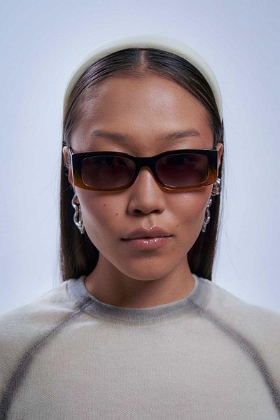Bilge Karga Osvaldo Green Nude Green Sunglasses