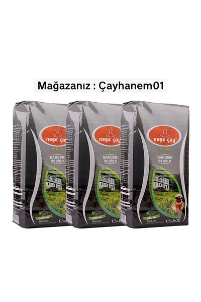 Hepyek Neşe Çay Bahçem Öz Gold Black Tea 3X500 Gr – Natural Local Tea from Tea