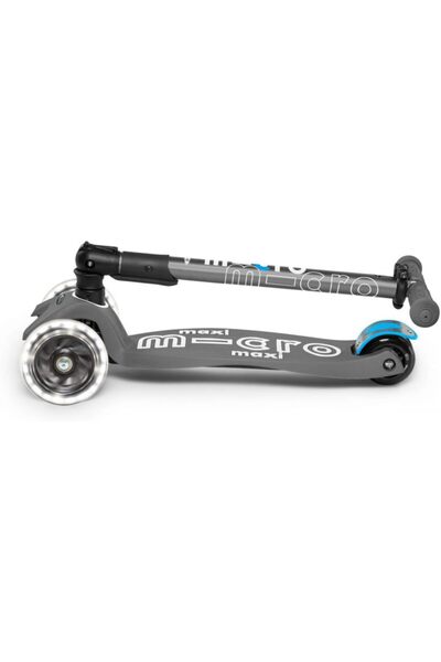 Micro Micro Scooters | Maxi Micro Deluxe LED Foldable| Handlebar Adjustable | Lightweight | Foldable Mecha