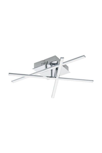 Eglo 55707 50.5 cm Long Aluminum Black Ceiling Light