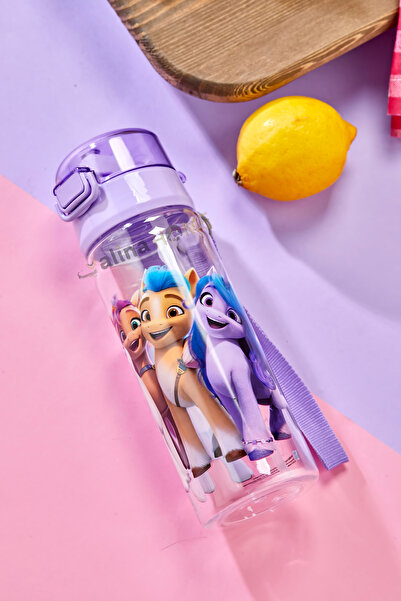 ALİNA HOME Pony Printed Polycarbonate 500 ml Water Bottle & Water Bottle with...