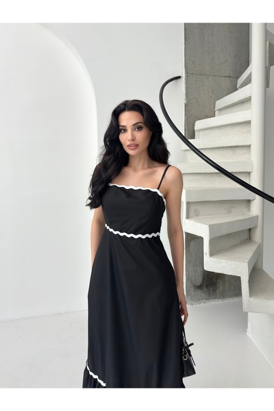 Butik Poplin Elbise