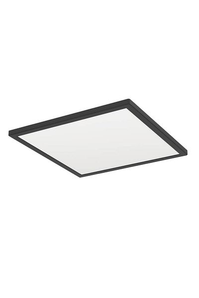 Eglo 901443 "Rovito" 39 cm Long Plastic Black Ceiling Light Ip44