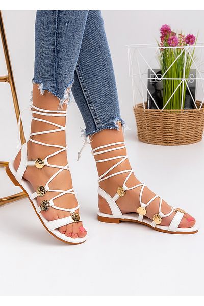 starlike Women's white sandals A083