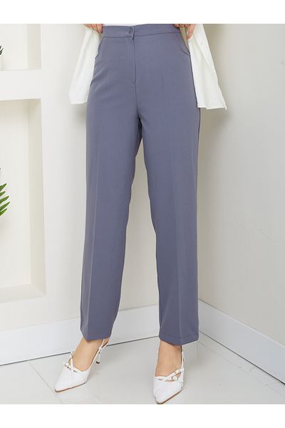 Moda İncir Plus Size Pants with Pockets