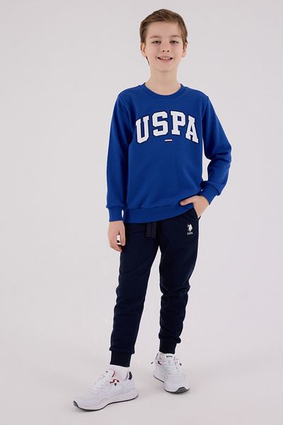 U.S. Polo Assn. Αδειτωμένο σετ φόρμας για αγόρια κάτω από 2 τεμάχια