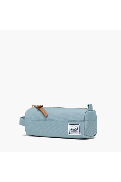 Herschel Supply Co. حقيبة أقلام متينة من شركة هيرشل سابلاي مزودة بمقبض وسحاب للإغلاق - ضمان لمدة عام واحد
