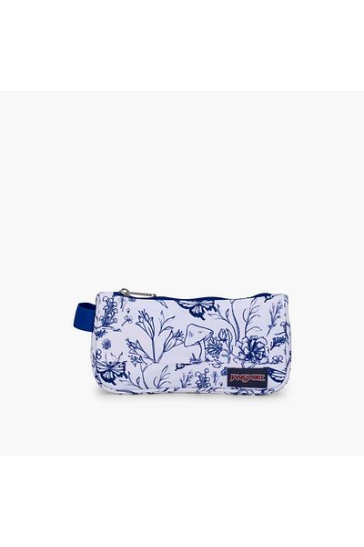Jansport Printed Pencil Case with Zip Closure - Lifetime Warranty