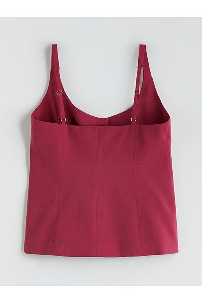 LC Waikiki New Season U Neck Modal Blend Women's Classic Vest - S5R717Z8