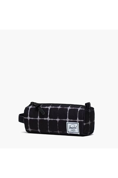 Herschel Supply Co. حقيبة أقلام رصاص منقوشة بطباعة صبغية من شركة Herschel Supply Co مزودة بسحاب للإغلاق - ضمان لمدة عام واحد