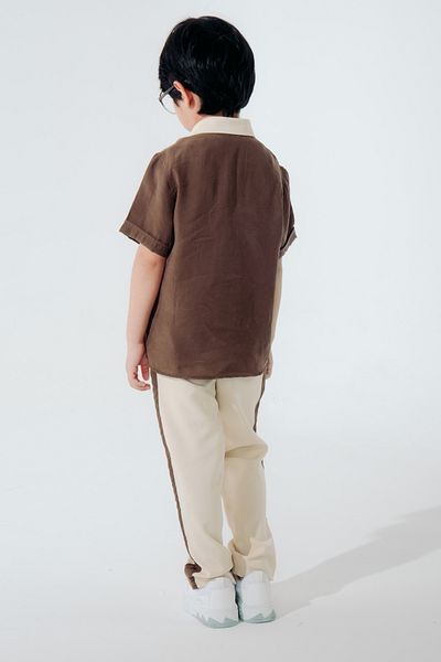 tinytrends Boy's Summer 2-Piece Bottom Top Modal Set