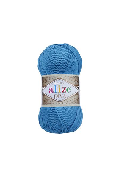 Alize 5 Pcs Diva - 245 - Mercerized Thin Thread Bikini Bustier Blouse Knitting Yarn Knitting Crop Models