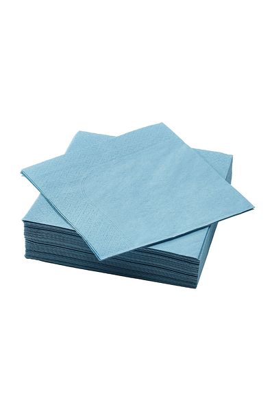 IKEA Fantastic Napkin Gray-Blue 40X40 cm 50 Pieces