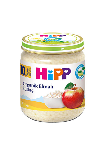 Hipp Organik Elmalı Sütlaç 200 gr Kavanoz Maması
