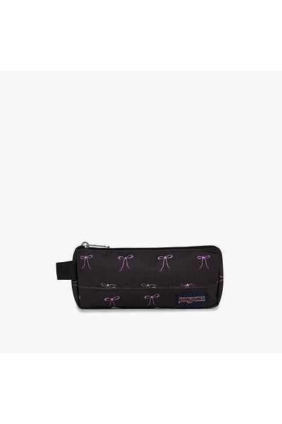 Jansport Bow Print Pencil Pouch with Zip Closure