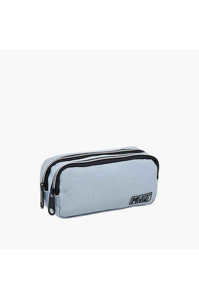MUST Solid Pencil Pouch with Zip Closure