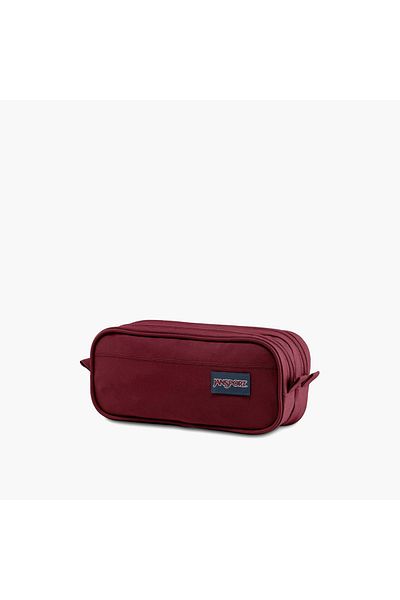 Jansport Solid 2-Compartment Pencil Case with Zip Closure - Lifetime Warranty