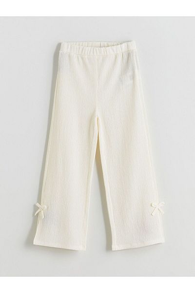 LC Waikiki Lcw Kids Elastic Waist Bow Detailed Girls' Pants