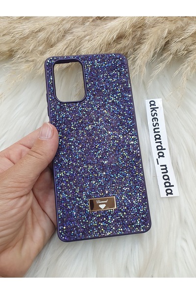 ZB Aksesuarda Moda XİAOMİ POCO M3 Uyumlu Lüks Swrovski Taşlı Kılıf