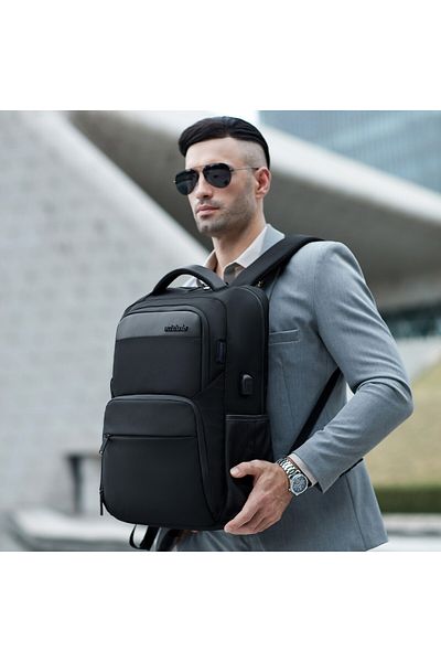 Arctic Hunter Durable Casual Daypack Water Resistant 23 L Computer Bag with Luggage Carry Strap Built in USB port