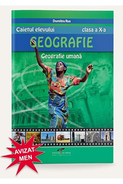 Editura CD Press Geografie umana clasa a X-a caietul elevului, Dumi