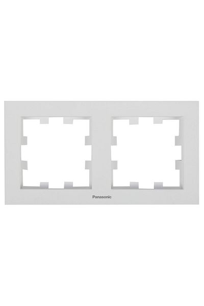 PANASONIC Double Horizontal Frame Karre Plus 55 Soft Touch Seashell