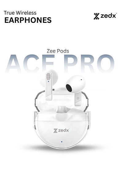 ZEDX ACEPRO Wireless Earbuds- ENC, 13m Communication Range, Touch Control