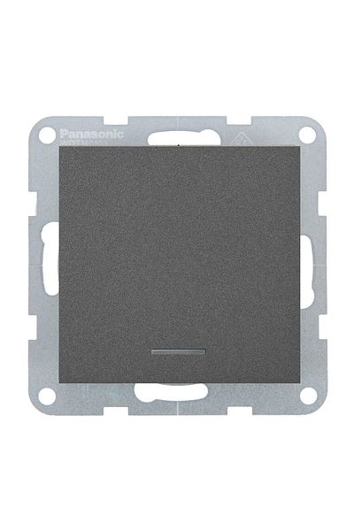 PANASONIC Karre Plus 55 Switch Mechanism with LED, Smoky