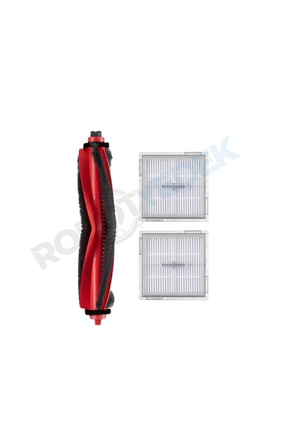 robotyedek Roborock Q8 Max Pro (2025 Model!) Compatible Main Brush and Hepa Filter-3 Pieces