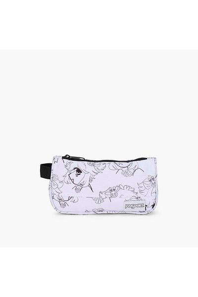 Jansport Printed Pencil Case with Zip Closure - Lifetime Warranty