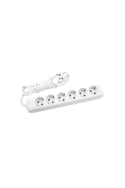 PANASONIC Extension Cord 6 Outlets 1.5M X-TENDIA Panasonic White