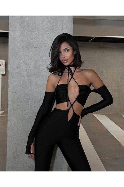 TAYT VEGAS SCUBA FABRIC DOUBLE SET