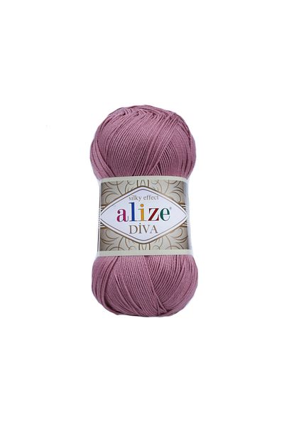 Alize 5 Pcs Diva - 354 - Mercerized Thin Thread Bikini Bustier Blouse Knitting Thread Knitting Crop Models