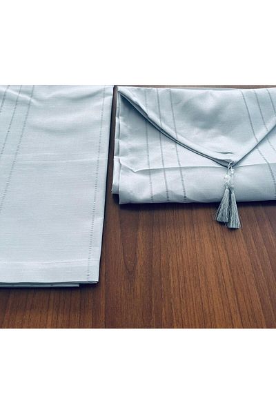 Cardea Home Collection Colber Hassle-Free Fabric Tablecloth & Colber Fabric Runner Set of 2