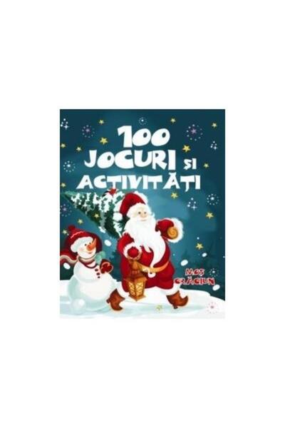 Editura Erc Press 100 Jocuri si activitati cu Mos Craciun