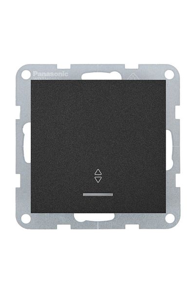 PANASONIC Karre Plus 55 Black STAIR SWITCH MECHANISM WITH LED