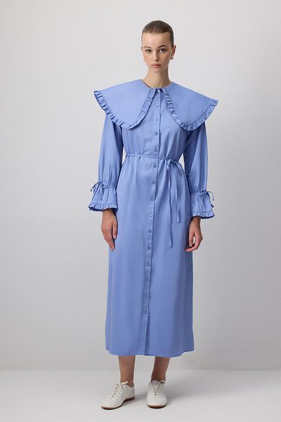 Touché Privé Firfirli Wide Collar Shirt Dress