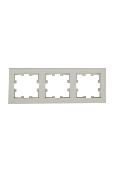 PANASONIC Triple Horizontal Frame Karre Plus 55 Soft Touch Sandstone
