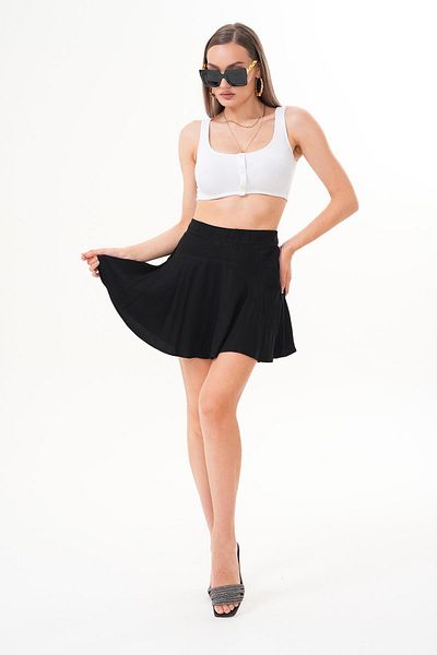 ŞİMAL Fusta cu model pentru femei cu pantaloni scurți 250540 -