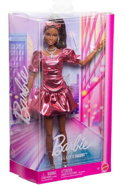 mattel باربي باربي كور ديلوكس فاشونيستاس - أسود JFP41
