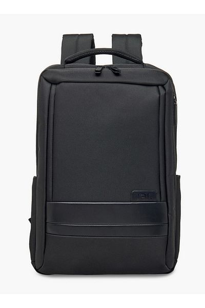 LBL by Shoexpress Men Solid Backpack with Adjustable Straps and Zip Closure - 10x32x42 cm