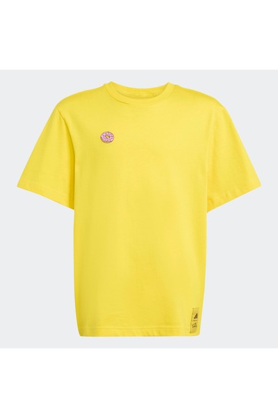 adidas The Simpsons Graphic Kids Yellow T-Shirt (Jm0818)