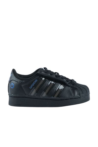 adidas Superstar Kids Black Lighted Sports Shoes (Js1291)